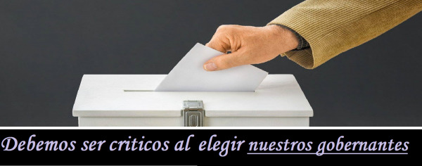 cómo elegir nuestros gobernantes