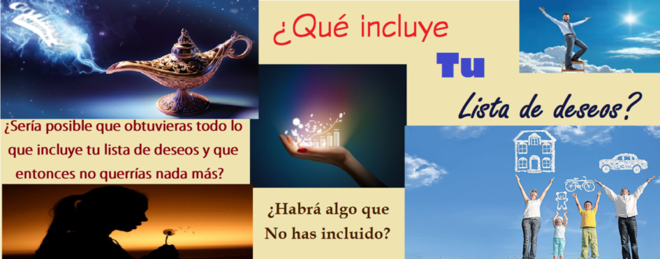 Se encuentra Dios en tu lista de deseos?