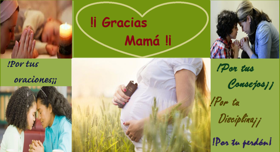 En el día de la madre digamos !Gracias mamá¡